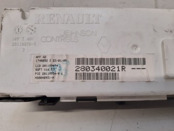 DISPLEJ 280340021R RENAULT TWINGO II