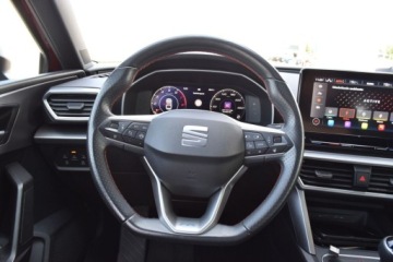 Seat Leon IV Sportstourer 1.5 EcoTSI 150KM 2021 Seat Leon SalonPL ST FR 1.5 TSI 150KM Kamera Podg.fotkier Ambiente Navi PA, zdjęcie 11