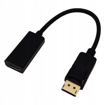 Kabel adapter HDMI Display Port DP przejściówka 4K
