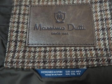 MASSIMO DUTTI_Wool_kurtka z kapturem_PREMIUM_XXL