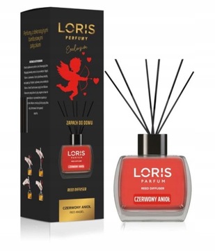 LORIS Zapach do domu RED ANGEL- Patyczki- 120 ml