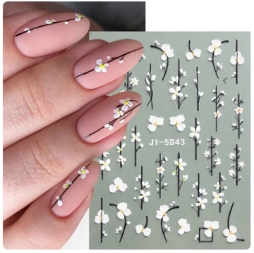 NAKLEJKI NA PAZNOKCIE SAMOPRZYLEPNE 5D