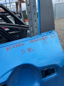 DVEŘE LEVÉ PŘEDNÍ NISSAN QASHQAI II 2 J11 LEVÝ
