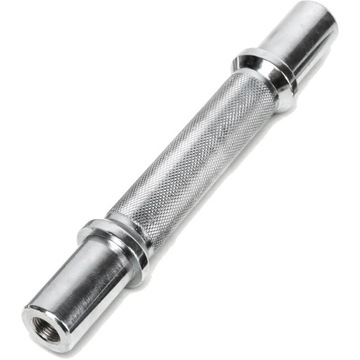 Gryf prosty hantli stałej 2x 11,5cm chromowany G06