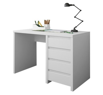 NETWORK белый матовый письменный стол с ящиками