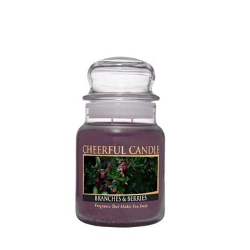 Mała świeca Branches & Berries Cheerful Candle