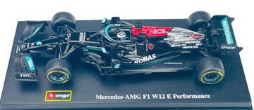BBURAGO RACE MERCEDES-AMG F1 W12 E PERFORMANCE #77 BOTTAS FORMULA 1 НОВИНКА