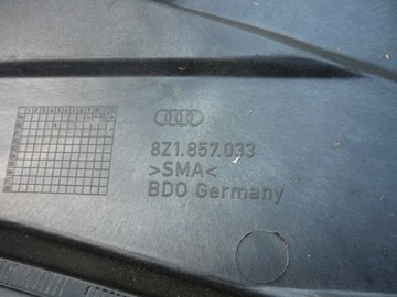 DESKA KONZOLA AUDI A2 SOUL ČERNÁ EVROPA PĚKNÝ 8Z1857033