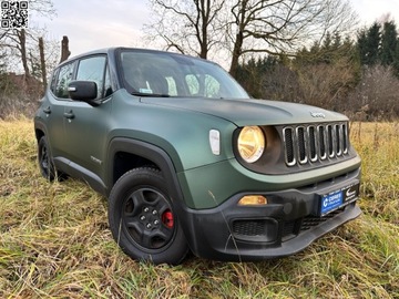 Jeep Renegade SUV 1.6 E-TorQ 110KM 2017 Jeep Renegade Black WeekendLPG-Salon PL- Sliczny kolor 1.6 BenzynaLPG, zdjęcie 1