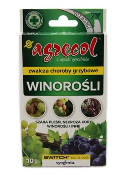 SWITCH 62,5 WG na choroby winorośli 10g Agrecol