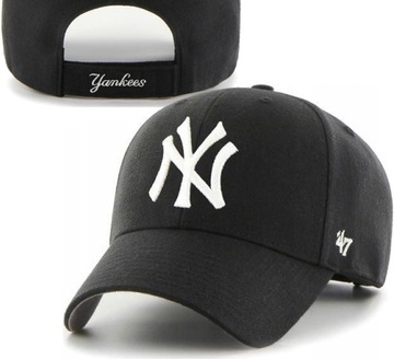 '47 CZAPKA MLB NEW YORK YANKEES FORTY SEVEN CZARNA