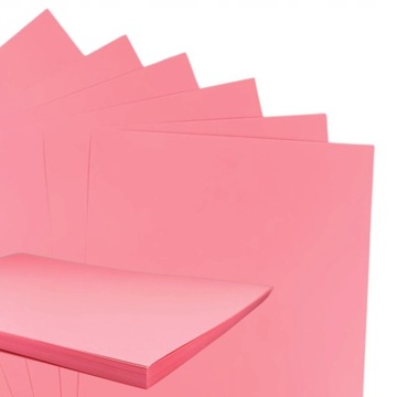 PAPIER KOLOROWY BRUDNY RÓŻ RÓŻOWY 100 KARTEK A4 EKO 100 gr