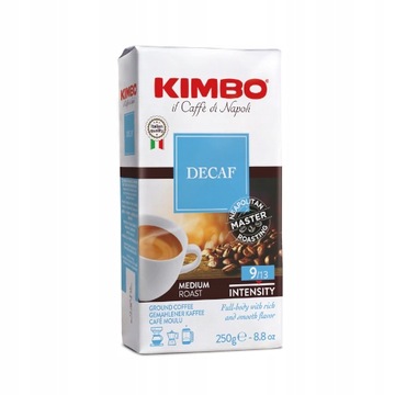 Kimbo Decaffeinato 250g kawa mielona bezkofeinowa