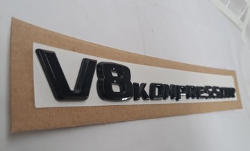 ZNAK NÁPIS V8 KOMPRESOR W211 W220 R230 LESK