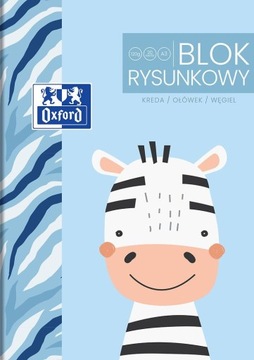 BLOK RYSUNKOWY SZKOLNY A3 DUŻY FORMAT 20 ARKUSZY 120g/m2 BIAŁE KARTKI