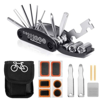MULTITOOL ZESTAW KLUCZY NARZĘDZI AKCESORII ROWEROWYCH DO ROWERU IMBUS