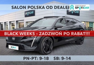 Peugeot 408 Crossover Plug-In 1.6 Plug-In Hybrid 225KM 2025 Peugeot 408 1.6 Plug-In Hybrid 225 GT EAT8 SalonPL FVat Najbogatszy Od Reki