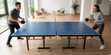 Складной стол для настольного тенниса 18 мм пинг-понг сетка шары поддоны