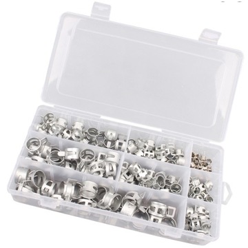 ПРУЖИННЫЕ ХОМУТЫ ДЛЯ ШЛАНГА НЕРЖАВЕЮЩАЯ СТАЛЬ МЕТАЛЛ ВОДА