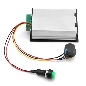 DC 6-60V 30A REGULATOR OBROTÓW PWM SILNIKA 12V 24V 36V 48V