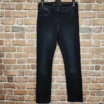 NEXT Jeansowe SPODNIE Damskie SLIM rozm. 40