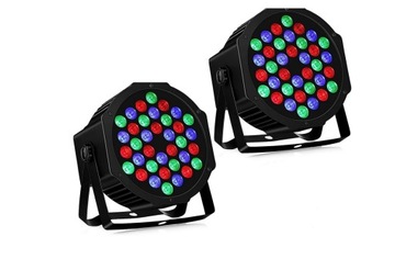 Колорофон LED PAR RGB сценический прожектор 18 светодиодов DMX