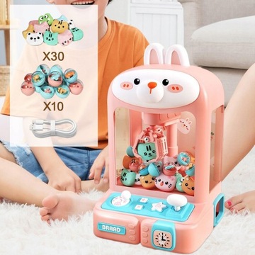Игра-машина с когтями, электронные маленькие игрушки