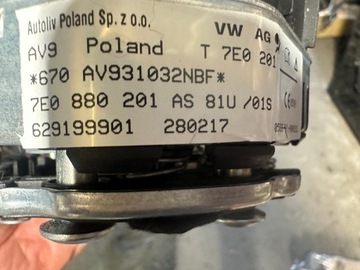 AIRBAG ULOŽENÍ ŘIDIČE VW T6 2016- ORIGINÁLNÍ