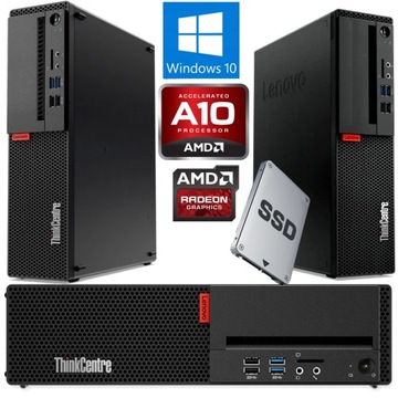 Lenovo M725s SFF AMD A10-8770 R7 16GB 480SSD Win11