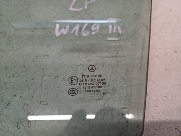 MERCEDES A W169 04-12 SKLO (OKNO) LEVÝ PŘEDNÍ ...5