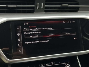Audi A6 C8 Limousine 2.0 40 TDI 204KM 2022 Audi A6 Limousine 40 TDI mHEV Quattro S tronic CarPlay Android Auto Pod, zdjęcie 27