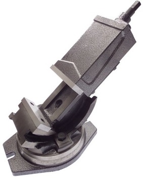 УГЛОВЫЕ СТАНОЧНЫЕ ТИСКИ 100 ММ ВРАЩАЮЩИЙСЯ 2D НАКЛОННЫЙ КУРС ДЛЯ ФРЕЗЕРНОГО СТАНКА