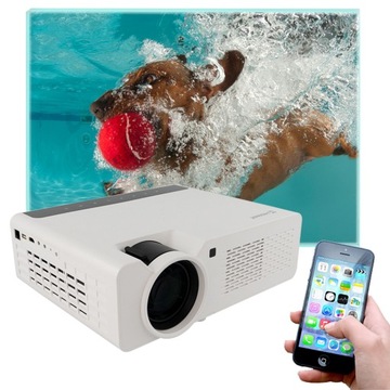 PROJEKTOR MULTIMEDIALNY FULL HD BLUETOOTH WIFI