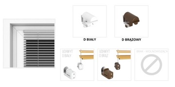 Żaluzja Aluminiowa Premium 25mm 90x150cm Na Wymiar