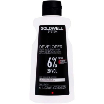 GOLDWELL TOPCHIC LOTION DEVELOPER AKTYWATOR 6% 1L