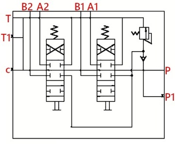 КОМПЛЕКТ 3-СЕКЦИОННОГО ДЖОЙСТИКА TURA 80L 1P ЗВЕНЬЯ 1,5M