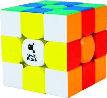 ПРОФЕССИОНАЛЬНЫЙ МАГНИТНЫЙ КУБ 3x3x3 Swift Block 355s + ПОДСТАВКА