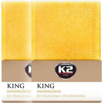 K2 KING Ręcznik do osuszania 40x60 500G/M2 2 szt.