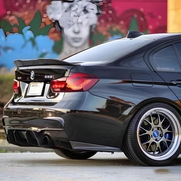 SPOILER BMW 3 F30 F80 LOTKA PSM LOOK TYŁ SPOJLER KLAPY BAGAŻNIKA M DOKŁADKA