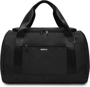 TORBA KABINOWA SPORTOWA BAGAŻ PODRĘCZNY DO SAMOLOTU CZARNA RYANAIR 40x20x25