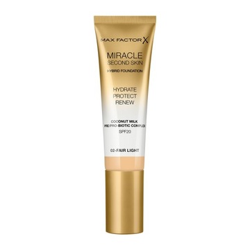 MAX FACTOR MIRACLE SECOND SKIN PODKŁAD 02 Fair Lig