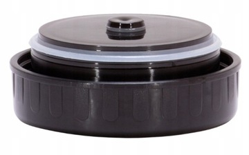 ТЕРМОС УЖИННЫЙ 500мл ЛАНЧ-БОКС ДЛЯ ЕДЫ ОЛДМАН СУП, СТАЛЬ черный