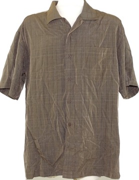 Koszula męska BATIK BAY r. XL z USA brązowa