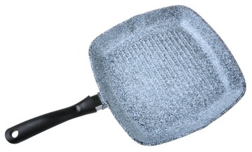 МРАМОРНАЯ СКОВОРОДА-ГРИЛЬ 24 СМ ZILNER ИНДУКЦИЯ