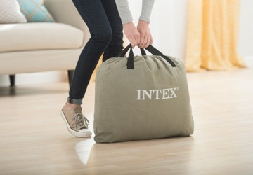Надувной матрас со встроенным электронасосом INTEX 64124