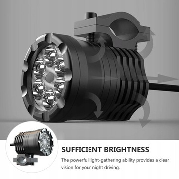 Мотоциклетные фары Противотуманные фары 60 Вт