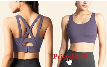 Aiithuug Build-in Cup Yoga Long Sleeve Gym Shirts