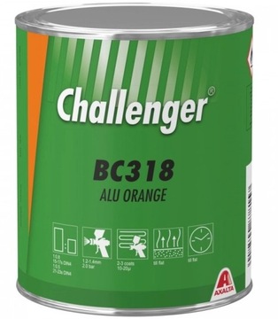 Lakier bazowy Challenger AXALTA BC318 ALU ORANGE