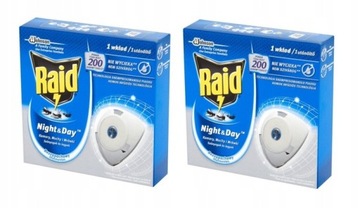 Электрофумигатор инсектицидный Raid Night&Day + запасной