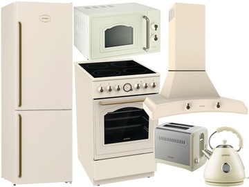 Zestaw GORENJE GECS5B70CLI + DK63MCLI + MO4250CLI + NRK6202CLI + K17CLI